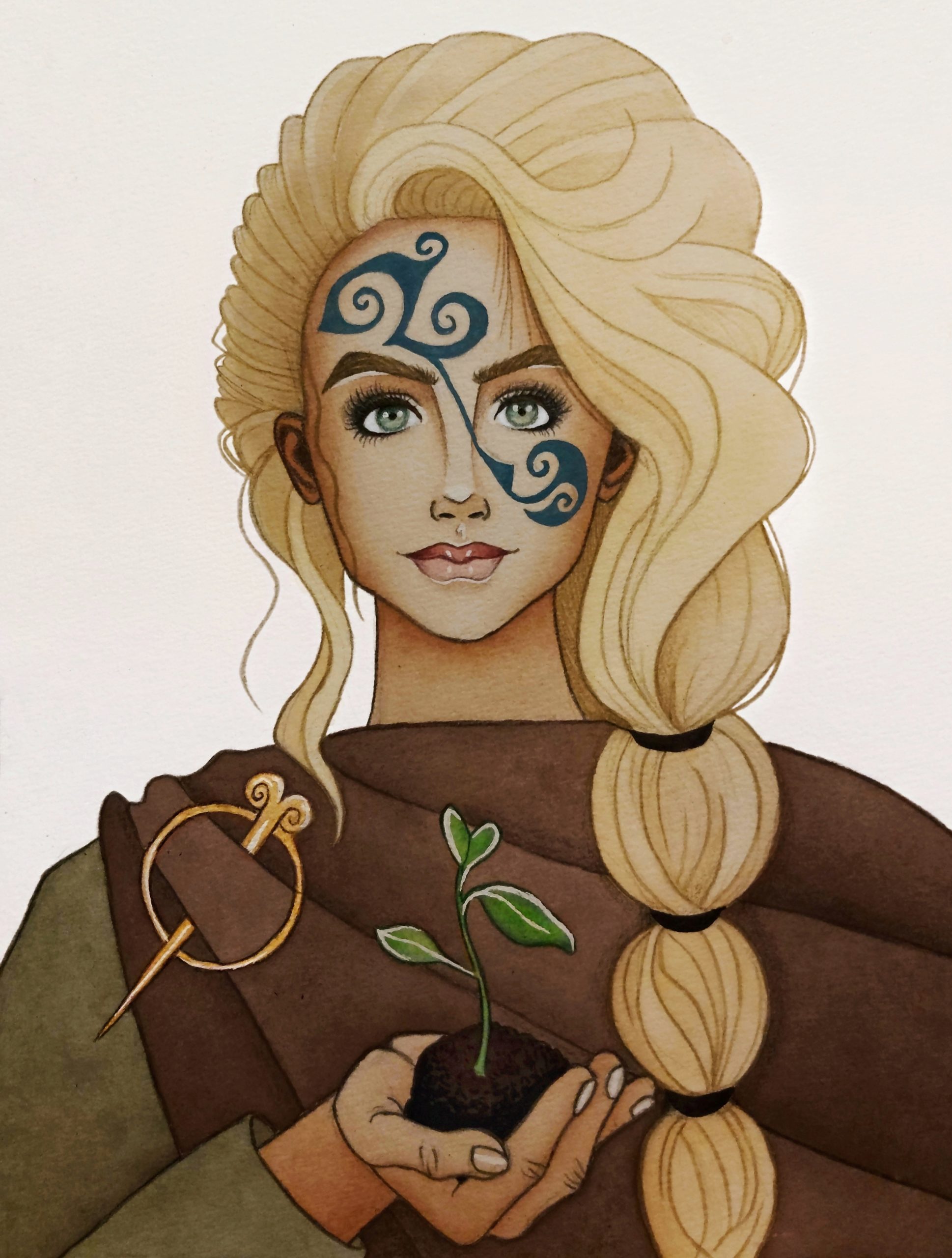 Goddess Eriu Shelly Mooney Irish Mythology Tales From The Wood Artwork