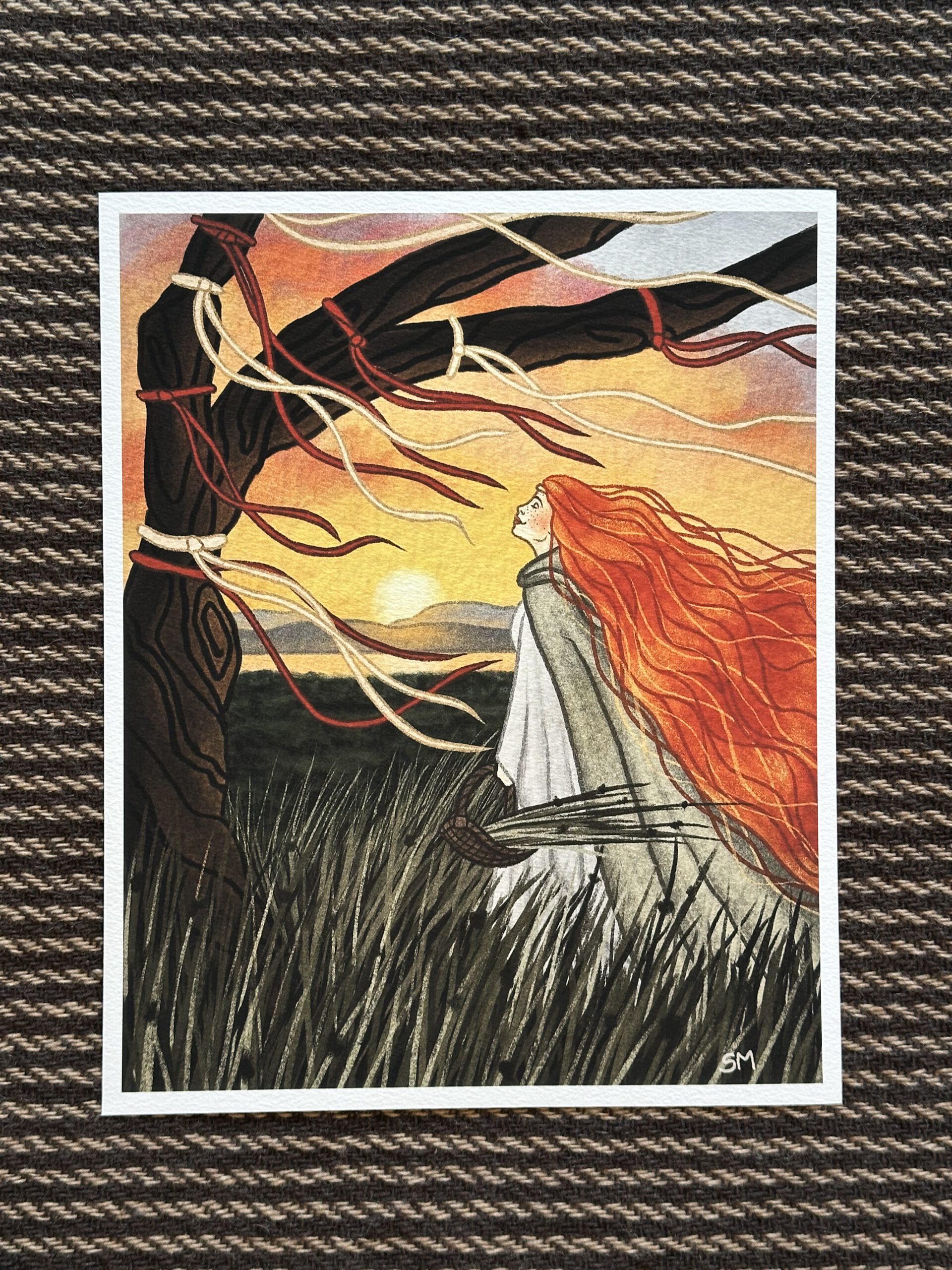 Brigid Collecting Rushes - Image 2