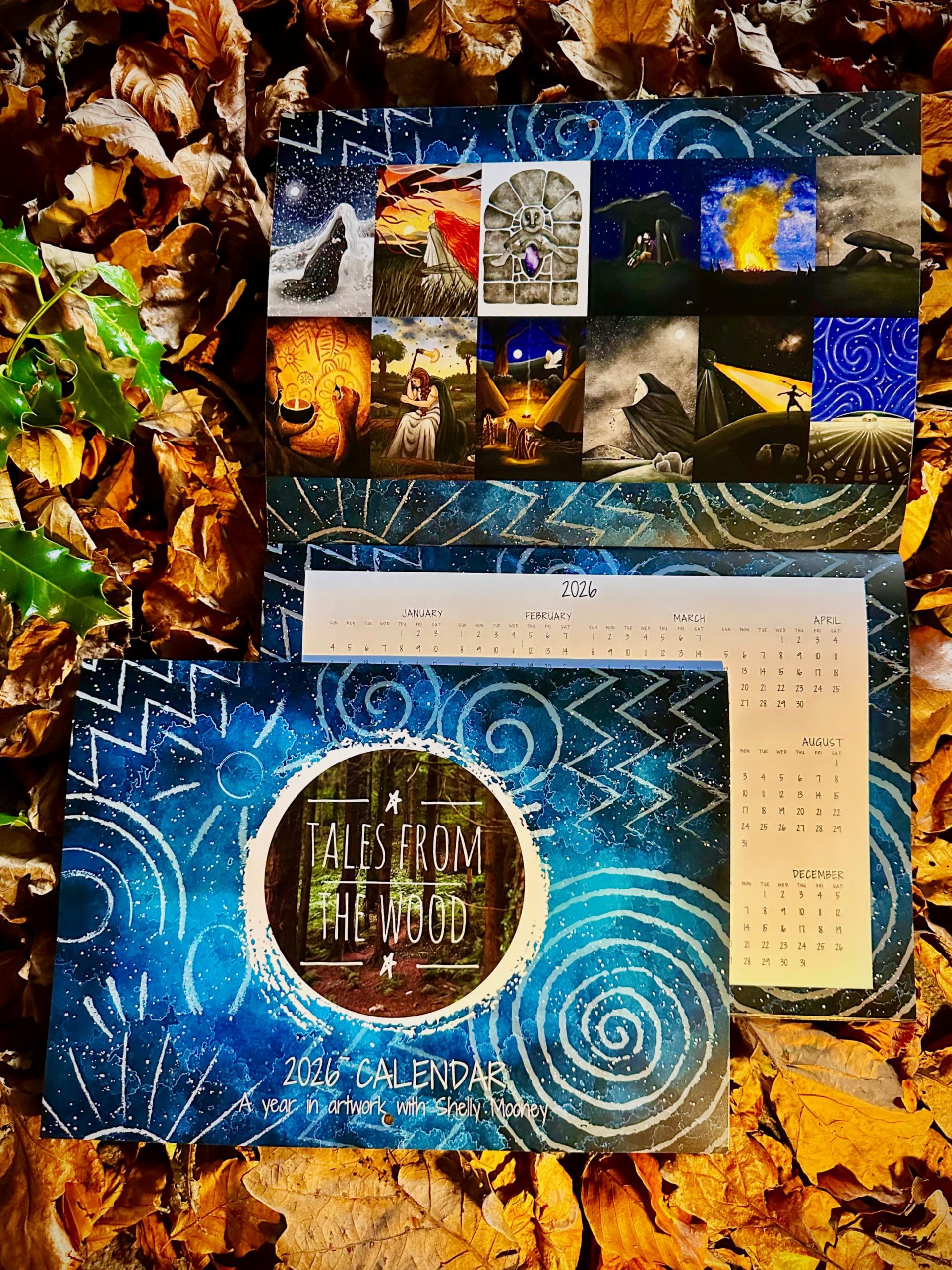 Tales From The Wood 2026 Art Calendar - Image 2