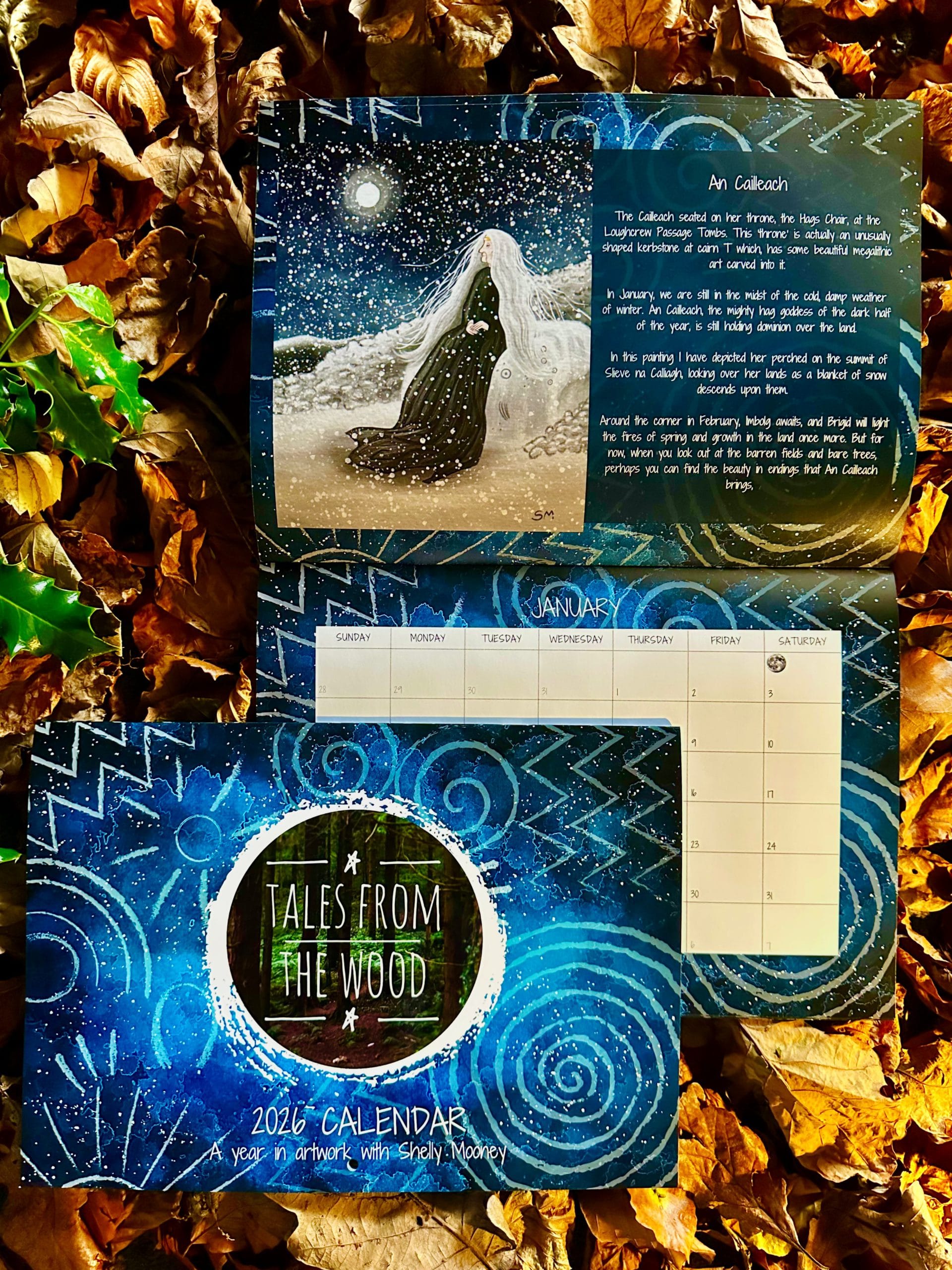 Tales From The Wood 2026 Art Calendar