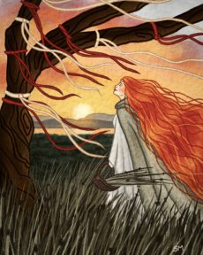 Brigid Collecting Rushes