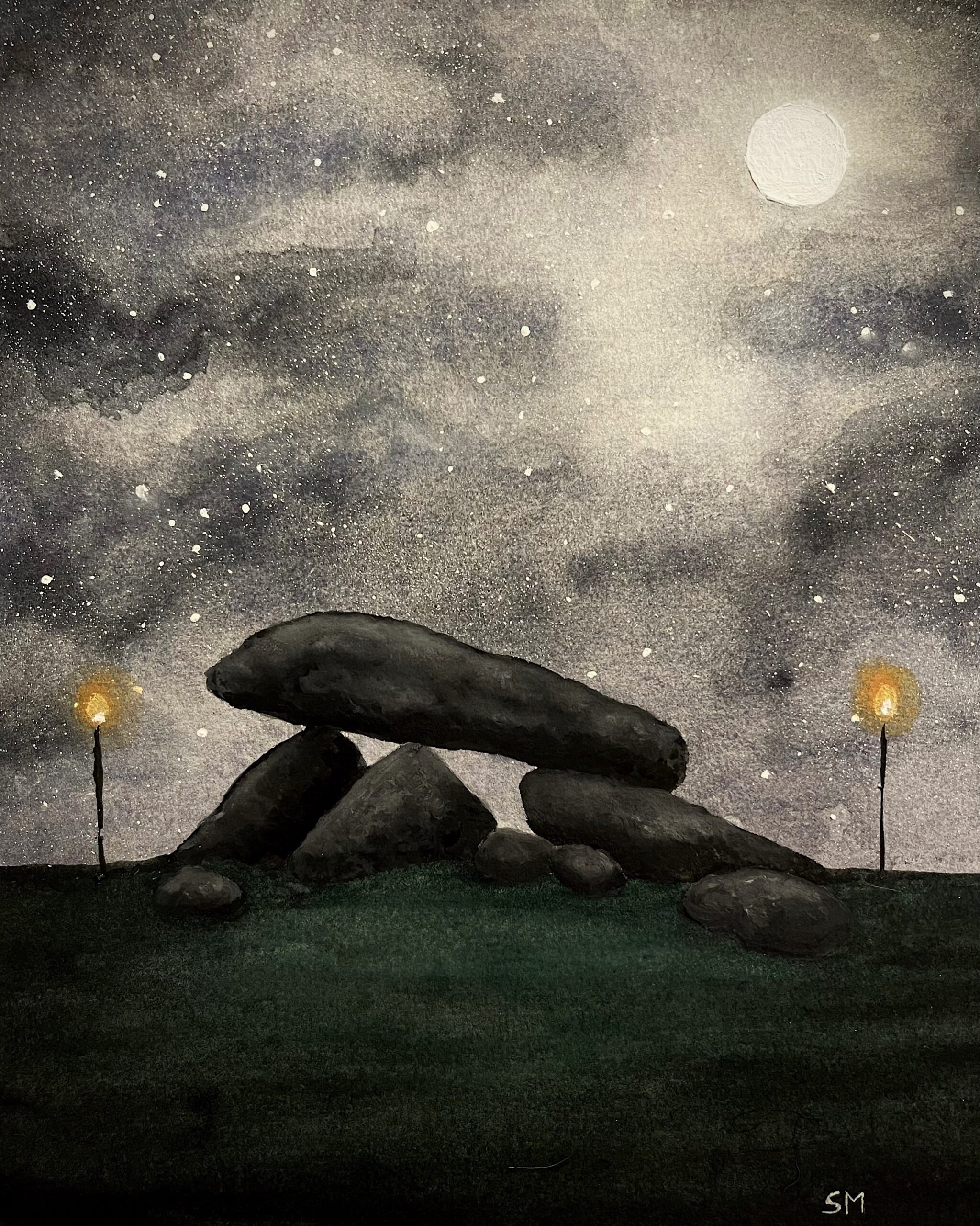 Torchlit Dolmen